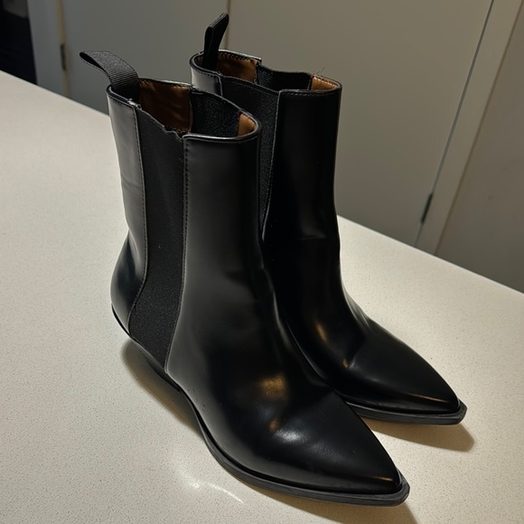 H&M Black Ankle Boots - Picture 4 of 4